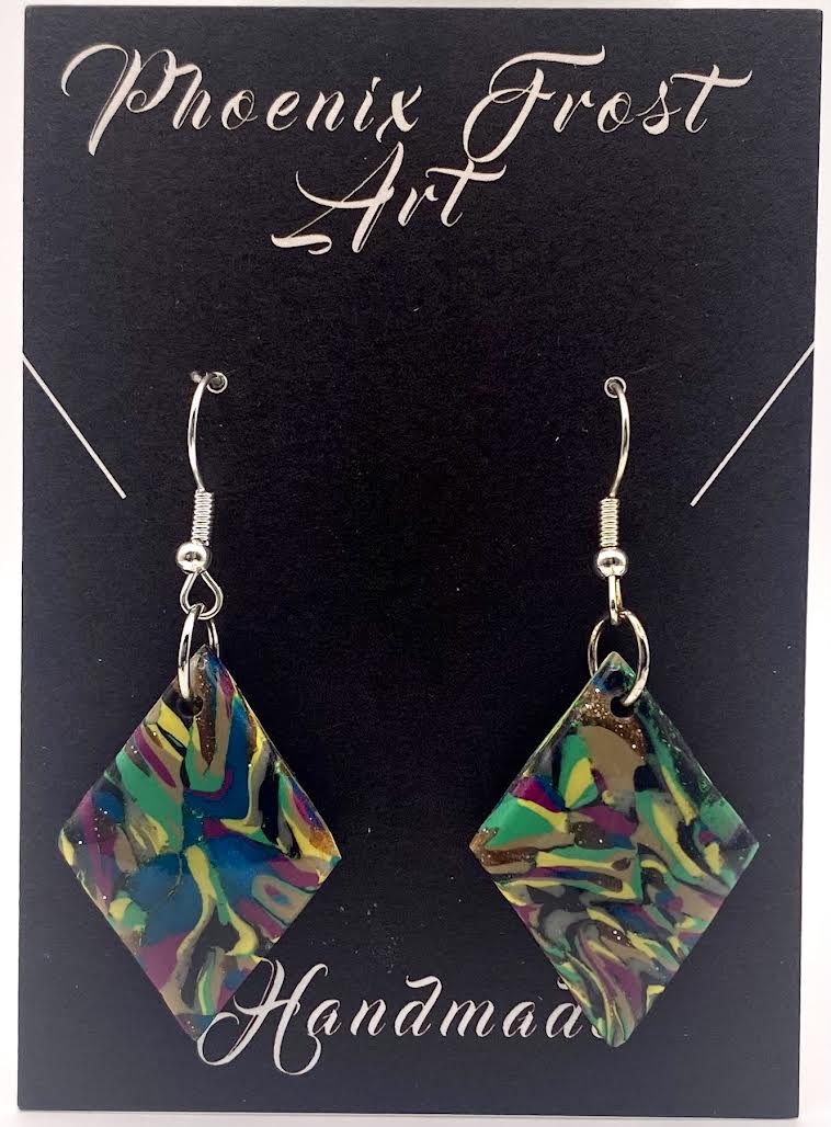 Diamond Dangles - Symmetry & Sparkle Collection