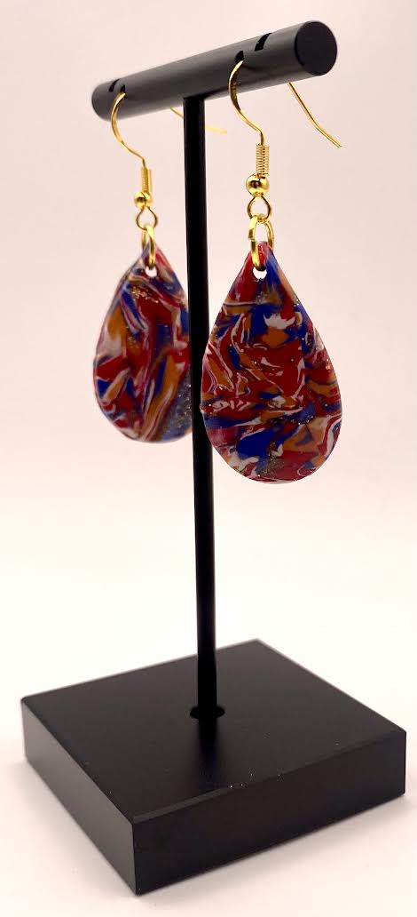 Teardrop Dangles – Prism & Petals Collection