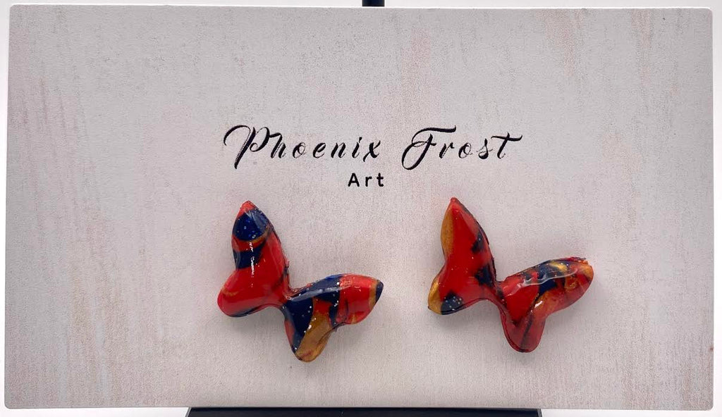 Mini Butterfly Studs - Biosphere Collection