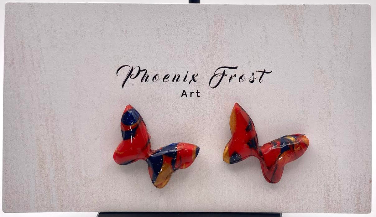 Mini Butterfly Studs - Biosphere Collection
