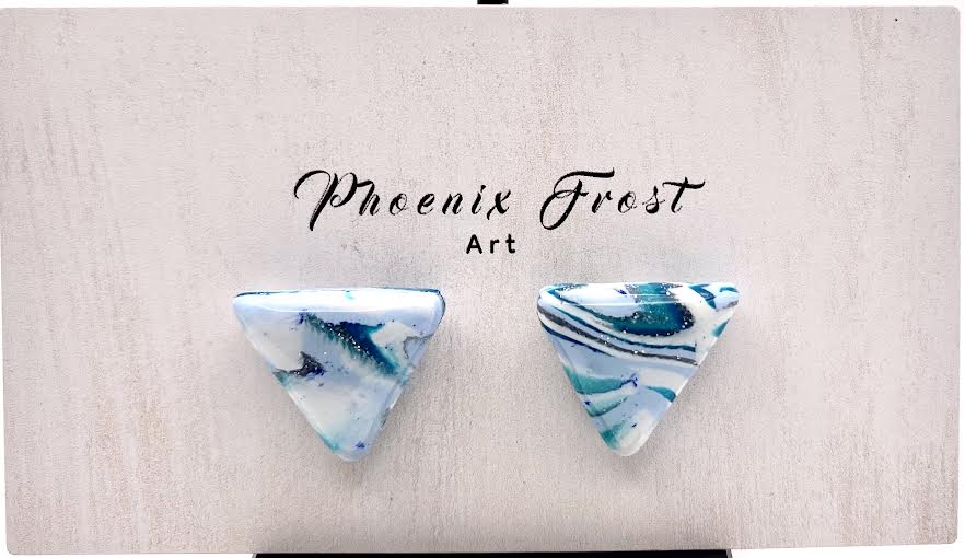 Mini Triangle Studs – Prism & Petals Collection