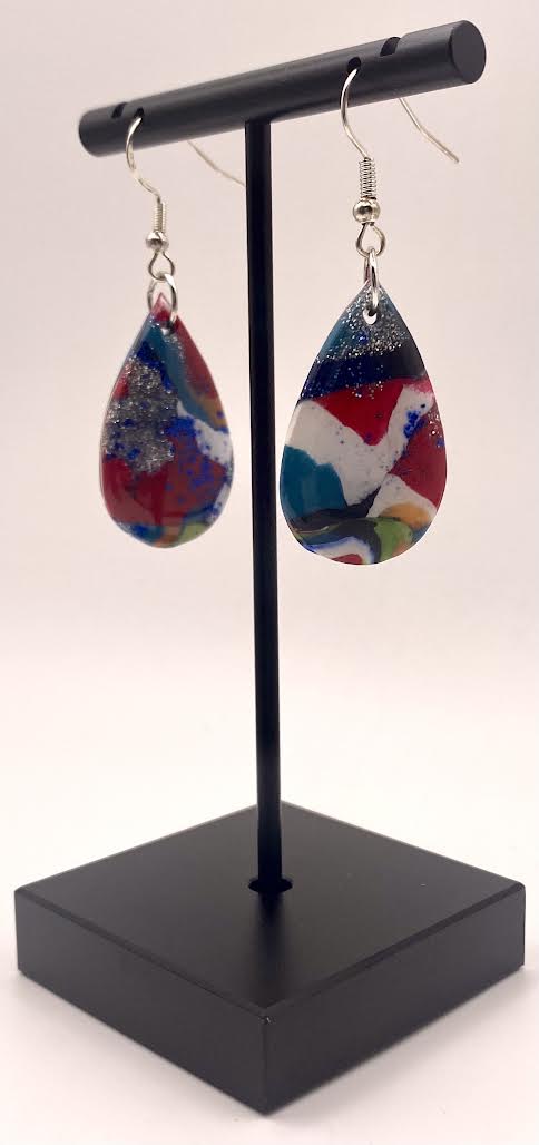Teardrop Dangles - Prism & Petals Collection