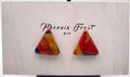 Mini Triangle Studs - Prism & Petals Collection