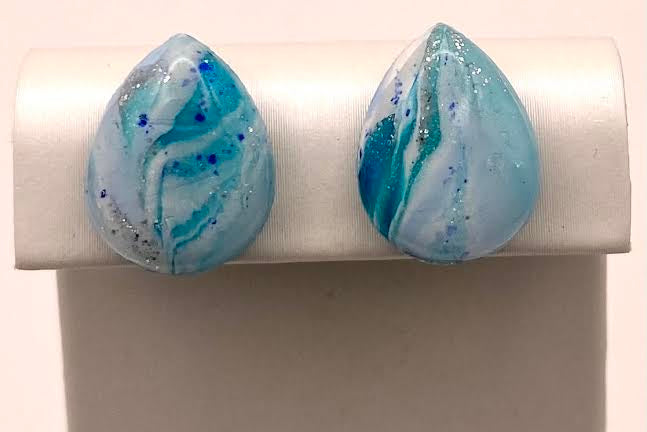 Mini Teardrop Studs – Prism & Petals Collection