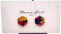 Mini Hexagon Studs - Hex & Hoof Collection