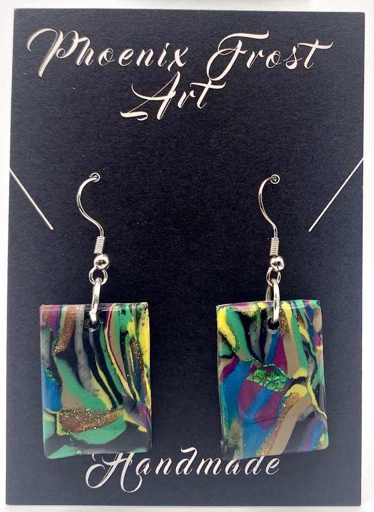 Rectangle Dangles - Symmetry & Sparkle Collection
