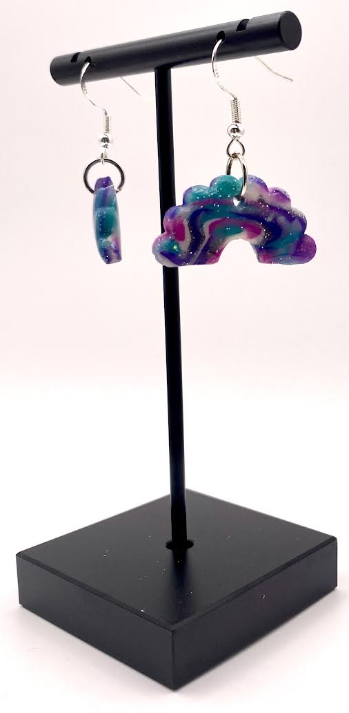 Half Moon Dangles - Celestial Spark Collection