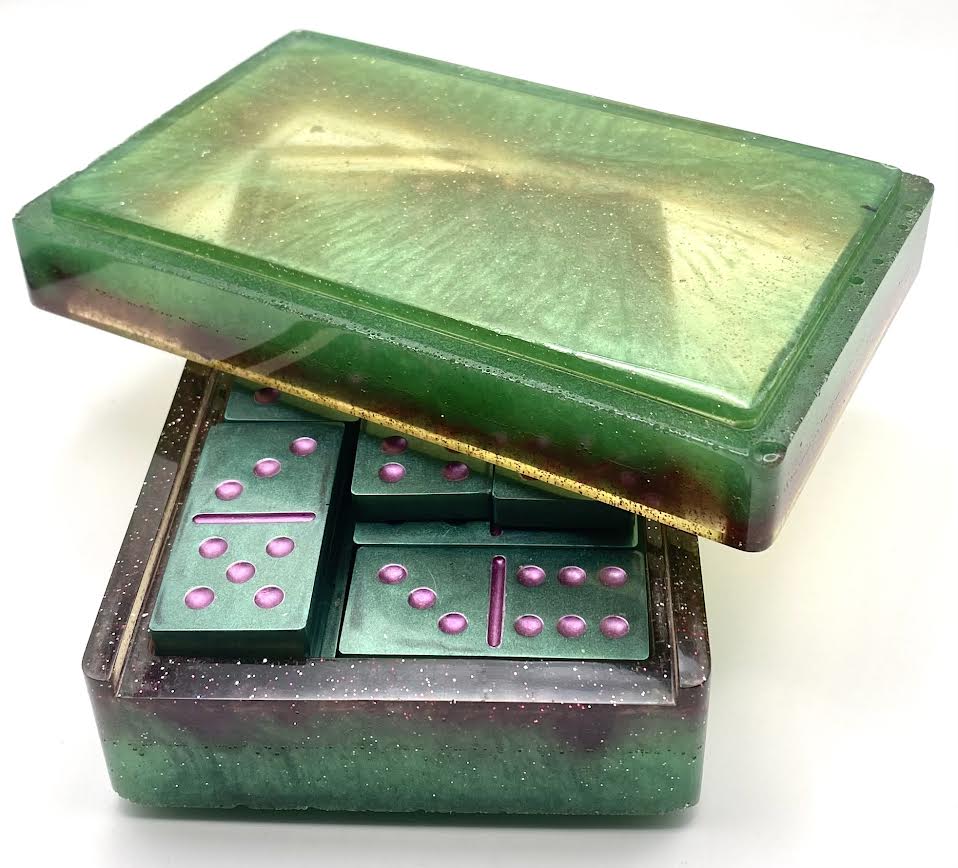 Double Six Domino Set Storage Box