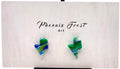 Mini Lightning Bolt Studs - Celestial Spark Collection