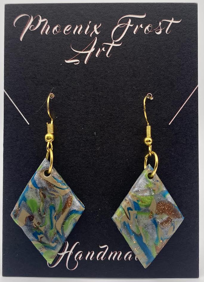 Diamond Dangles – Symmetry & Sparkle Collection