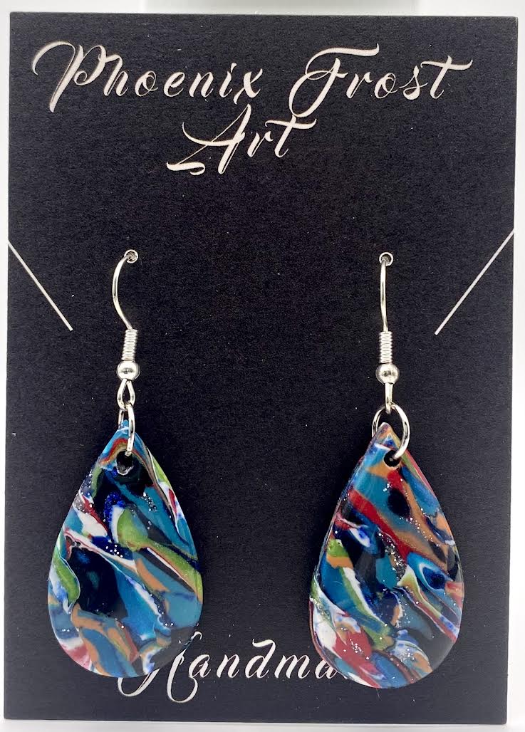 Teardrop Dangles - Prism & Petals Collection