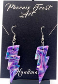 Lightning Bolt Dangles - Celestial Spark Collection