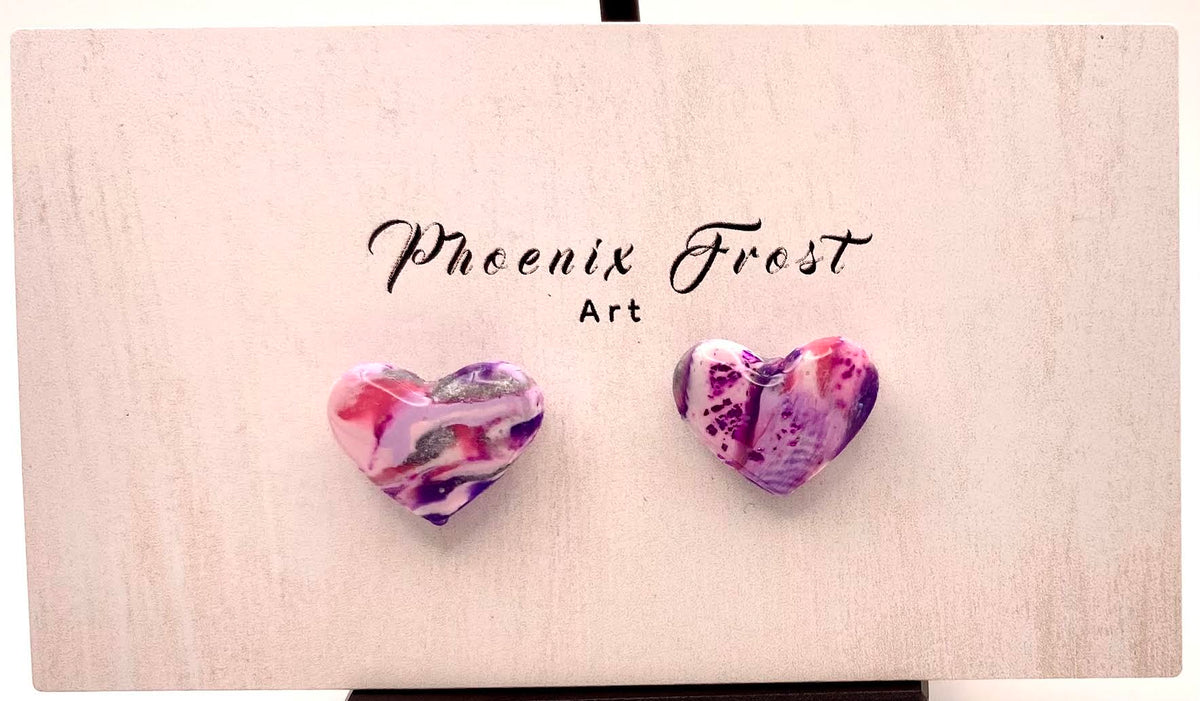 Mini Heart Studs - Hearts Collection