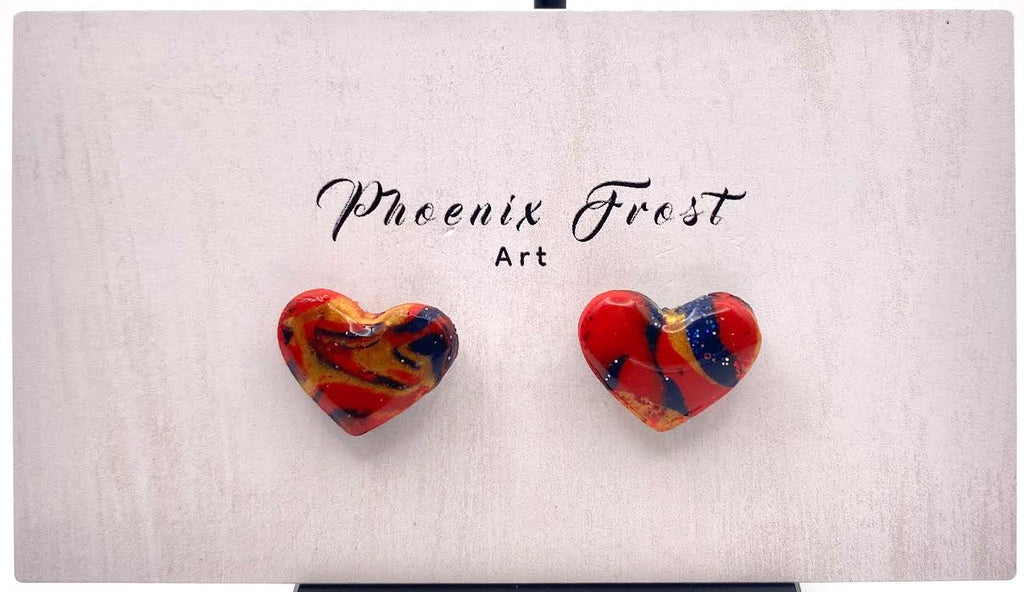 Mini Heart Studs - Hearts Collection