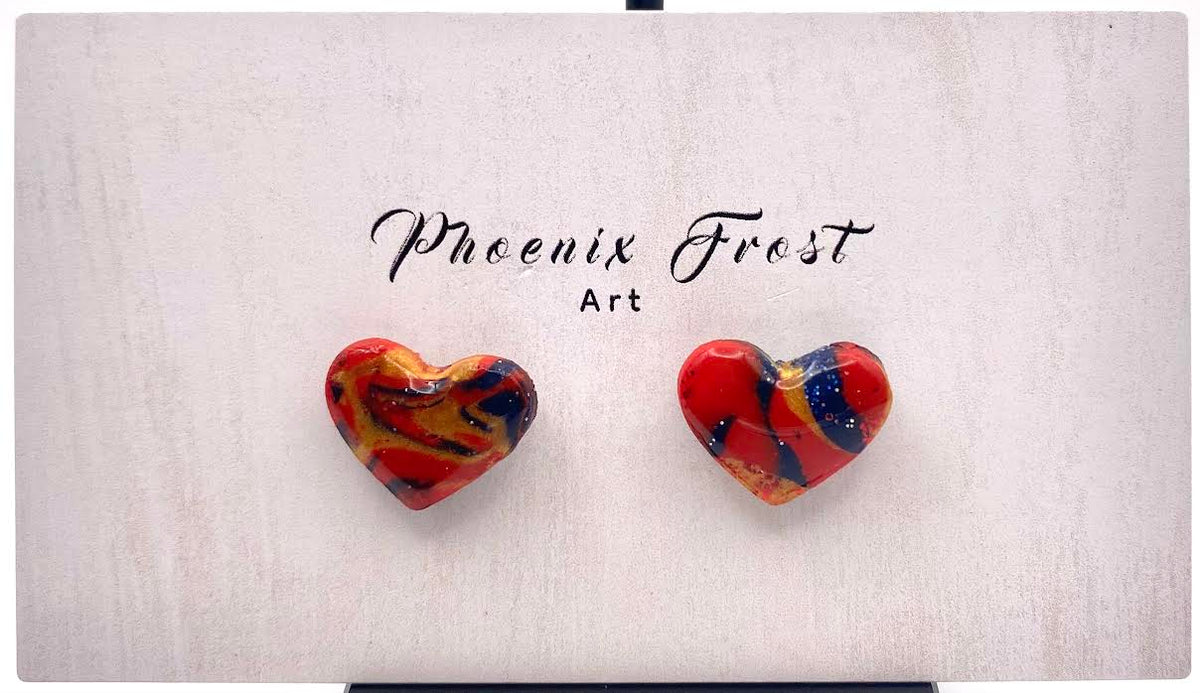 Mini Heart Studs - Hearts Collection