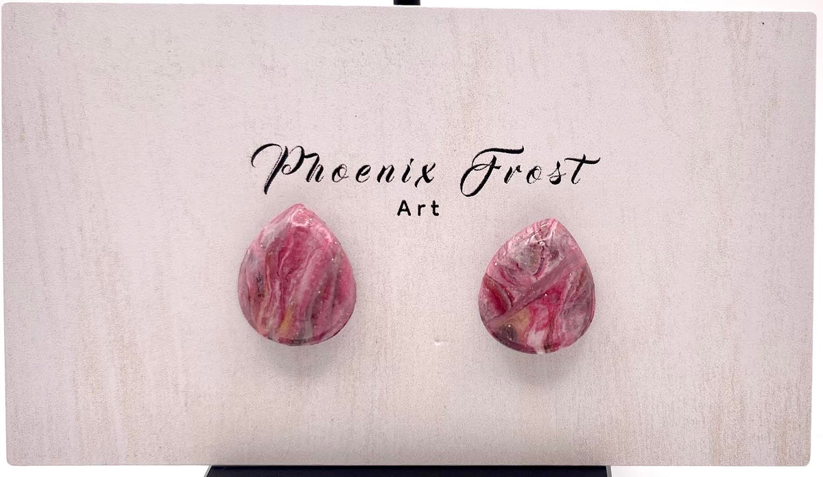 Mini Teardrop Studs – Prism & Petals Collection