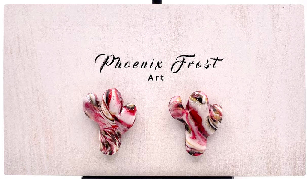 Mini Cactus Studs - Biosphere Collection