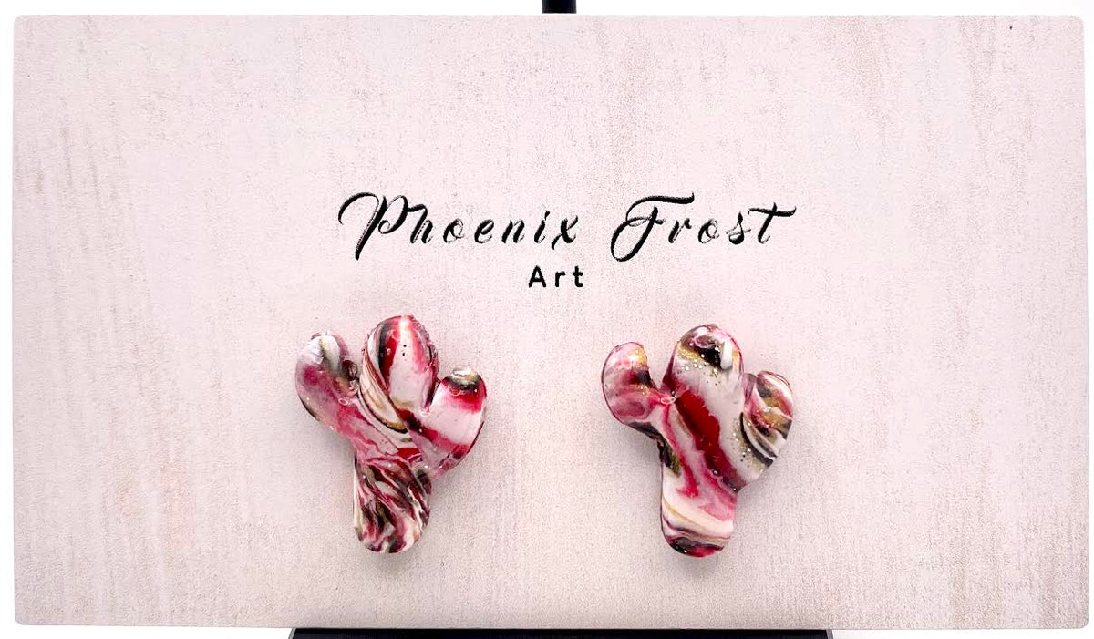 Mini Cactus Studs - Biosphere Collection
