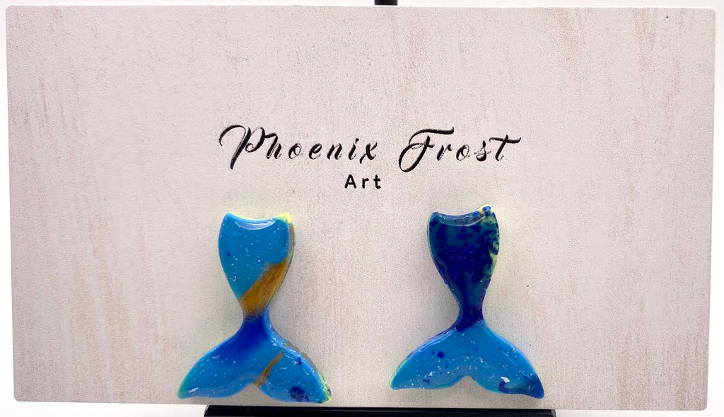 Mermaid Tail Studs - Siren's Tide Collection