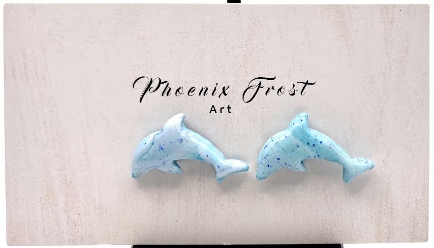 Mini Dolphin Studs – Siren's Tide Collection