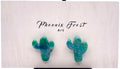 Mini Cactus Studs - Biosphere Collection