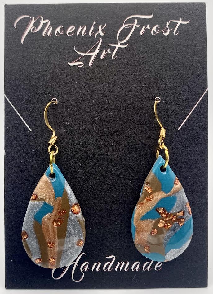 Teardrop Dangles - Prism & Petals Collection