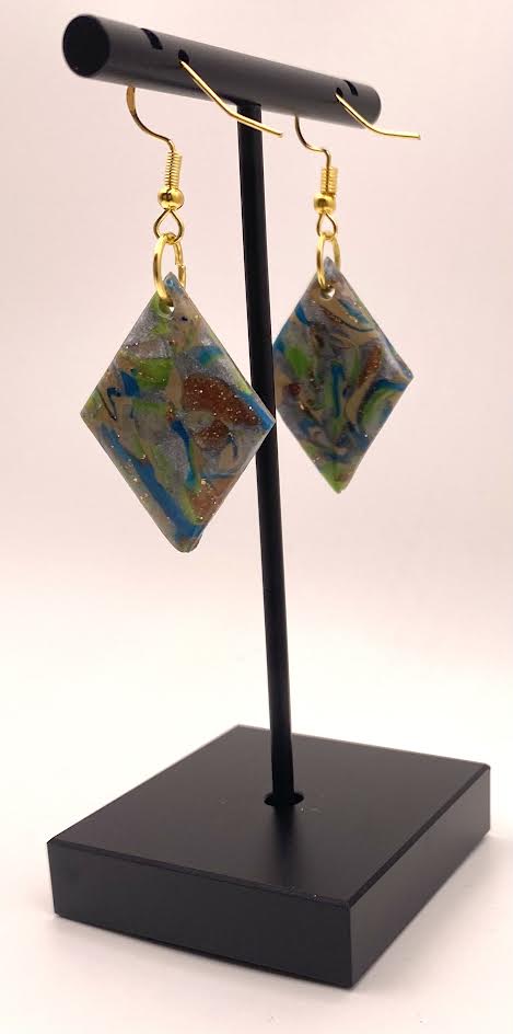 Diamond Dangles – Symmetry & Sparkle Collection