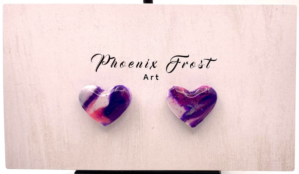 Mini Heart Studs - Hearts Collection