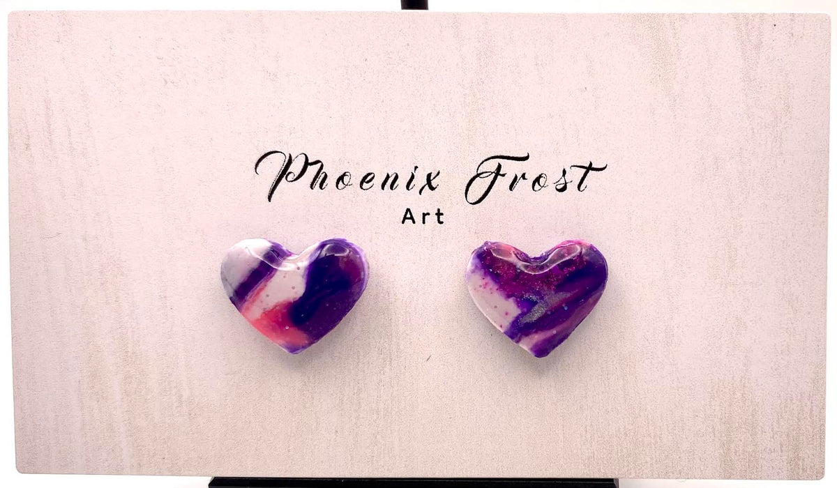 Mini Heart Studs - Hearts Collection