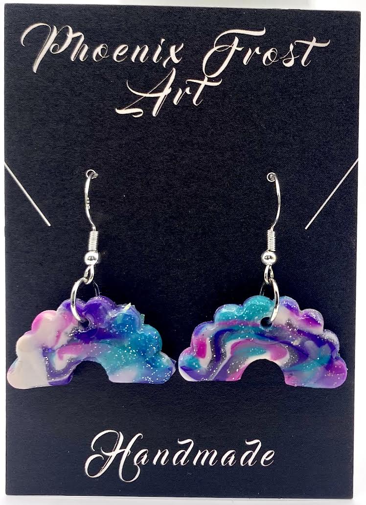 Half Moon Dangles - Celestial Spark Collection