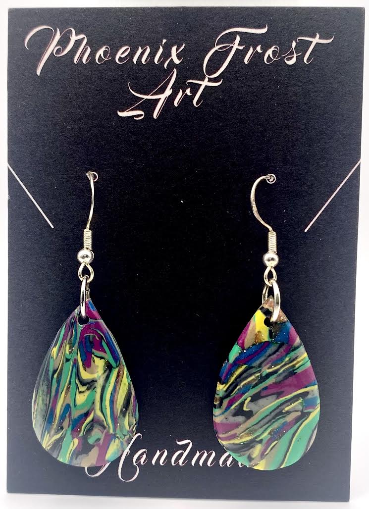 Teardrop Dangles - Prism & Petals Collection