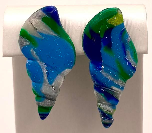 Large Shell Studs - Siren's Tide Collection