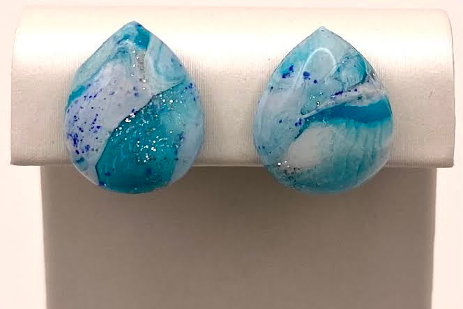 Mini Teardrop Studs – Prism & Petals Collection