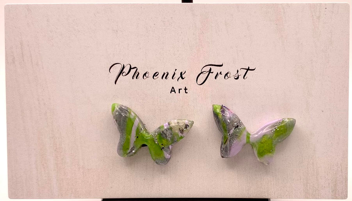 Mini Butterfly Studs - Biosphere Collection