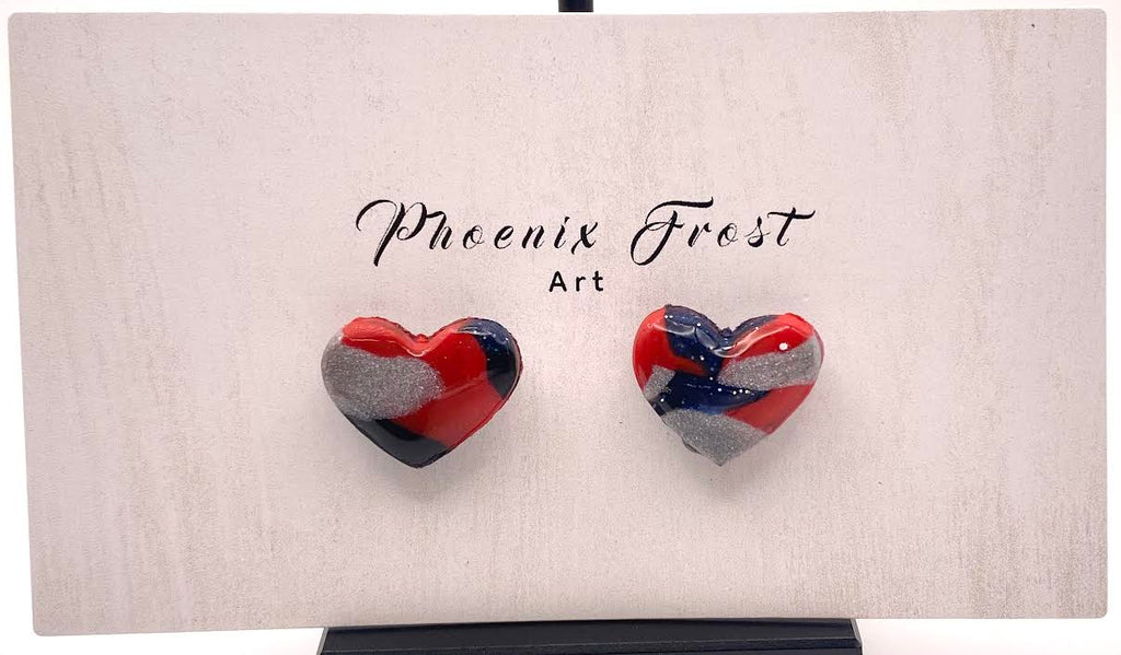 Mini Heart Studs - Hearts Collection