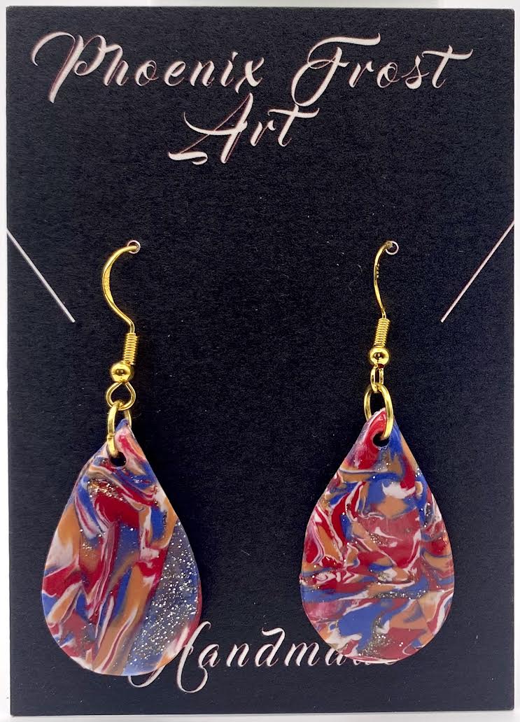 Teardrop Dangles – Prism & Petals Collection