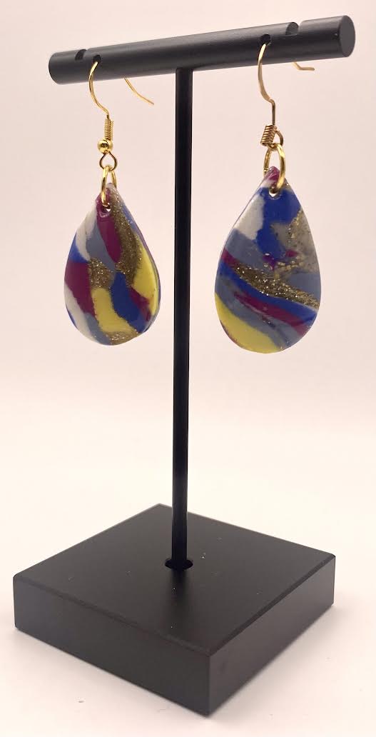 Teardrop Dangles - Prism & Petals Collection