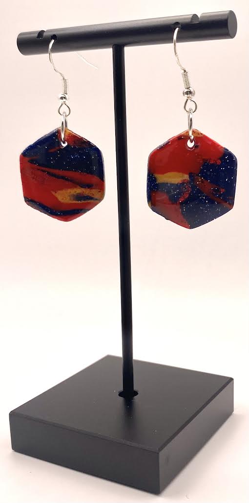 Hexagon Dangles - Hex & Hoof Collection