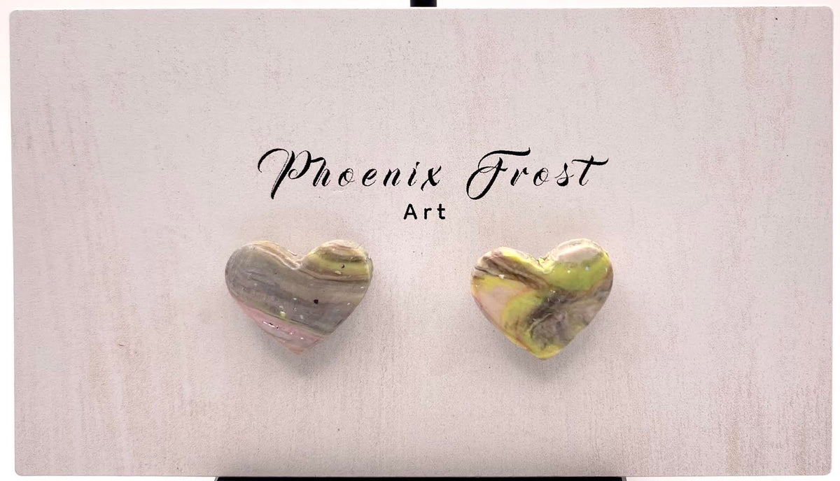 Mini Heart Studs - Hearts Collection