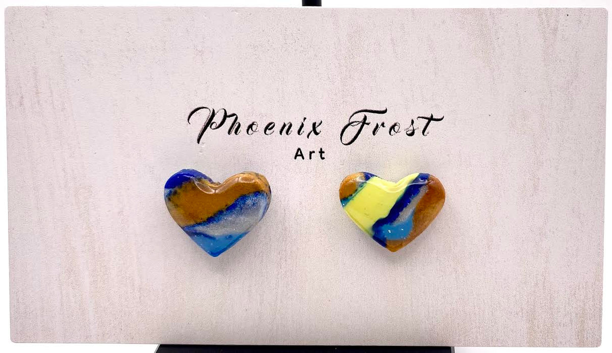 Mini Heart Studs - Hearts Collection