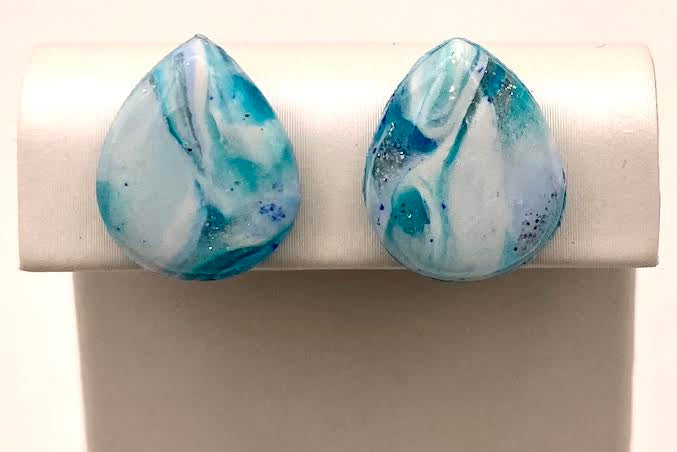 Mini Teardrop Studs – Prism & Petals Collection