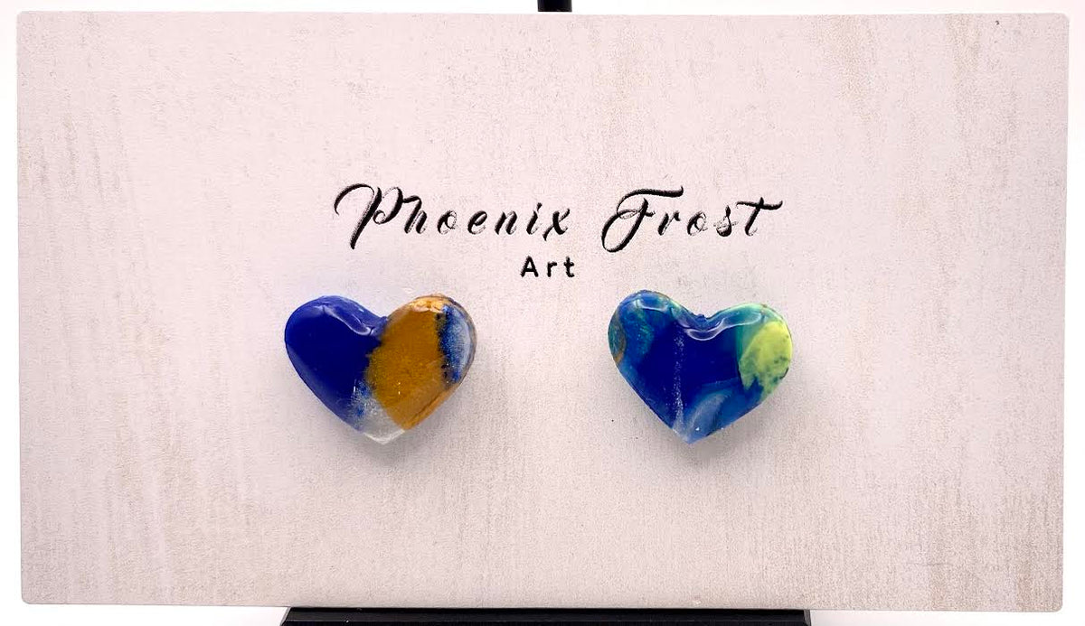 Mini Heart Studs - Hearts Collection