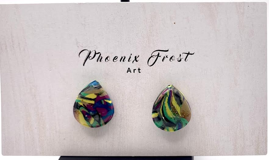 Mini Teardrop Studs – Prism & Petals Collection