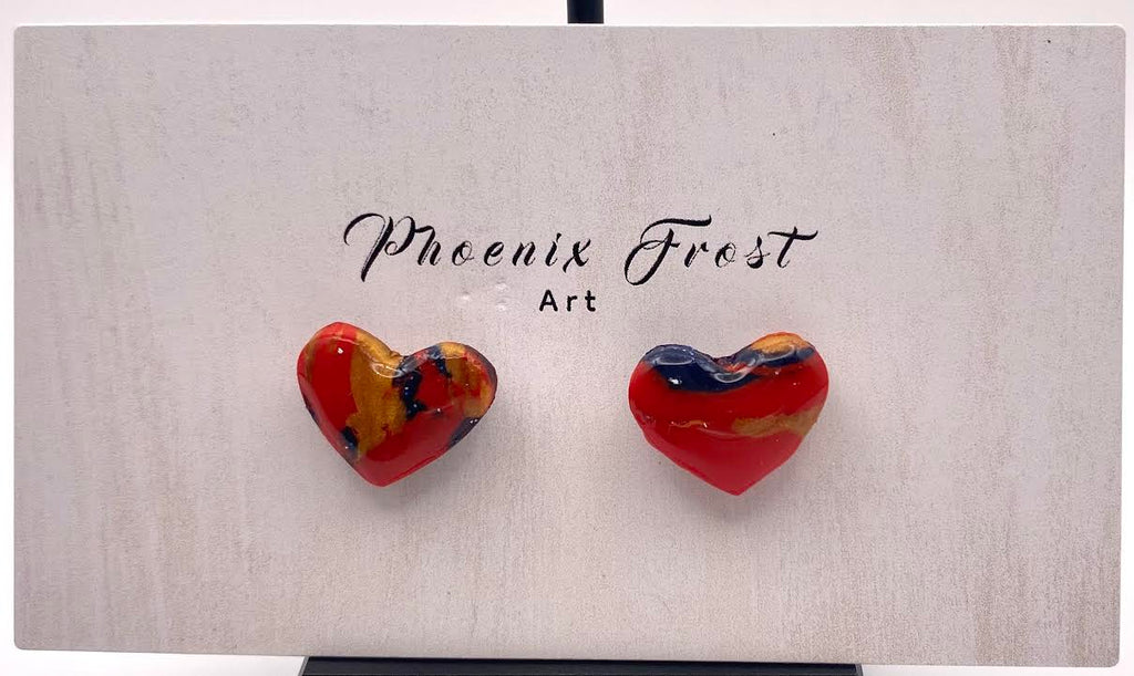 Mini Heart Studs - Hearts Collection
