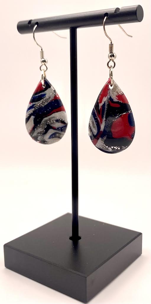 Teardrop Dangles - Prism & Petals Collection