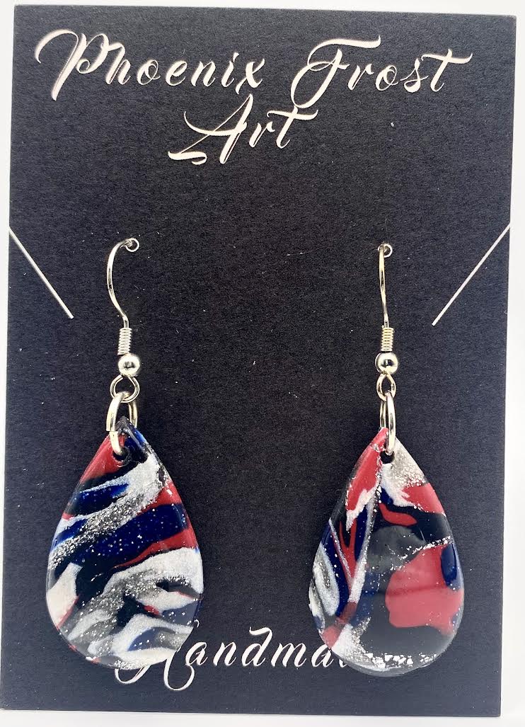 Teardrop Dangles - Prism & Petals Collection