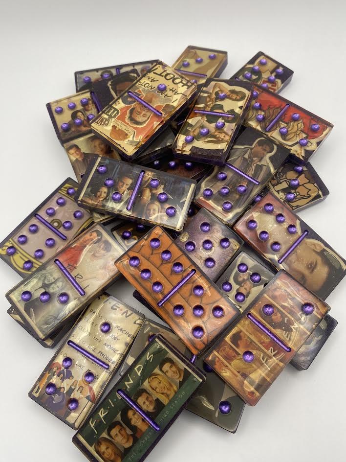 Double Six Domino Set – Friends Edition