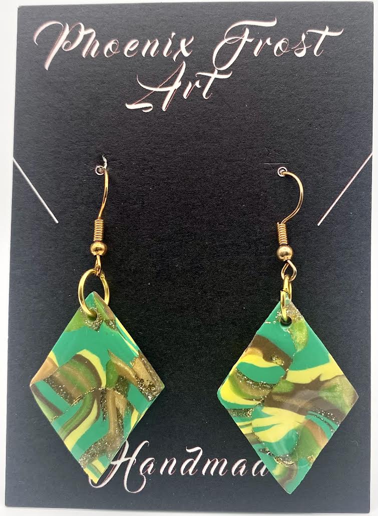 Diamond Dangles - Symmetry & Sparkle Collection