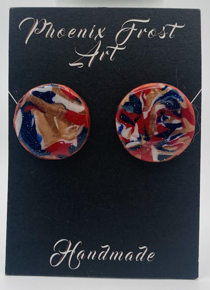 Large Circle Studs - Ode to O's Collection