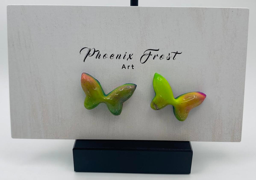 Mini Butterfly Studs - Biosphere Collection